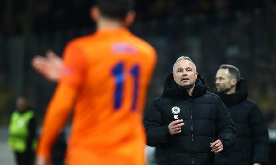 Προπονητής Τσέλιε: «Η ΑΕΚ έδειξε σεβασμό απέναντί μας - Χαρούμενος που νικήσαμε, αλλά θέλαμε να περάσουμε»