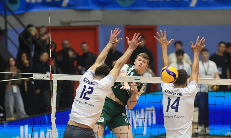 Ο μεγάλος τελικός του Κυπέλλου βόλεϊ: Παναθηναϊκός-Φλοίσβος 2-2 σετ