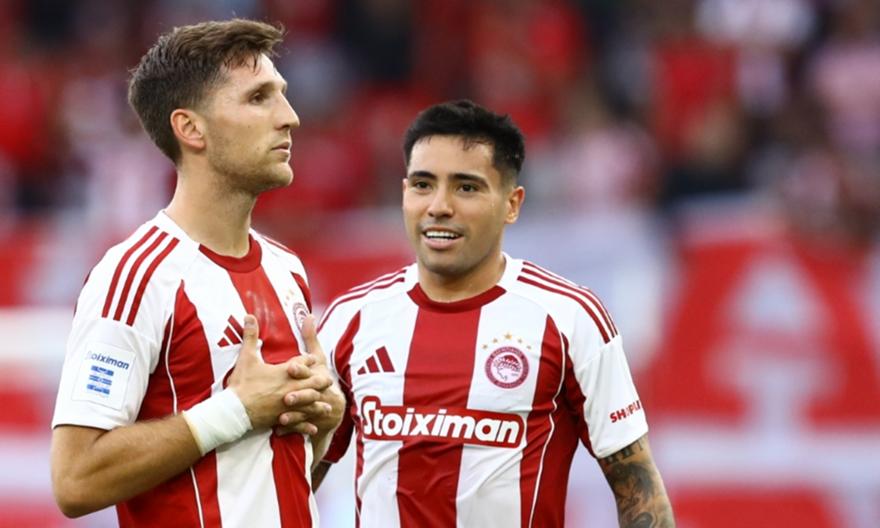 Χωρίς Ρέτσο, Εσε και Ορτέγκα η αποστολή του Ολυμπιακού για το ματς με την ΑΕΛ Novibet