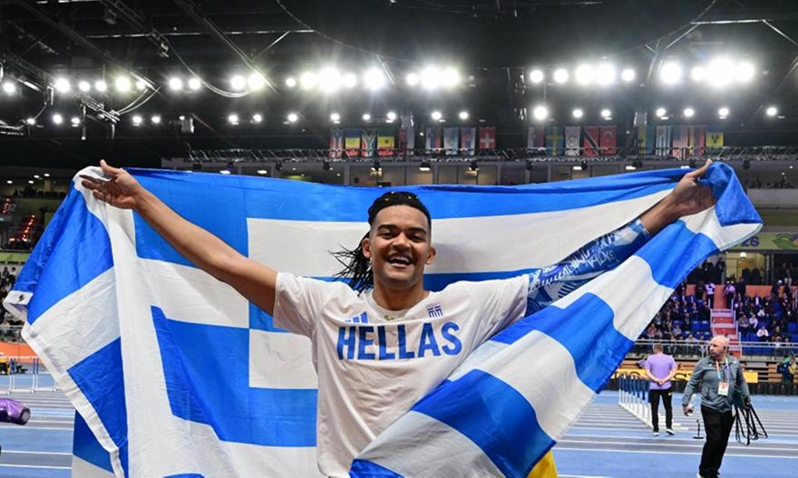 Έφτασε τα οκτώ μετάλλια σε επίπεδο ανδρών ο ασταμάτητος Καραλής