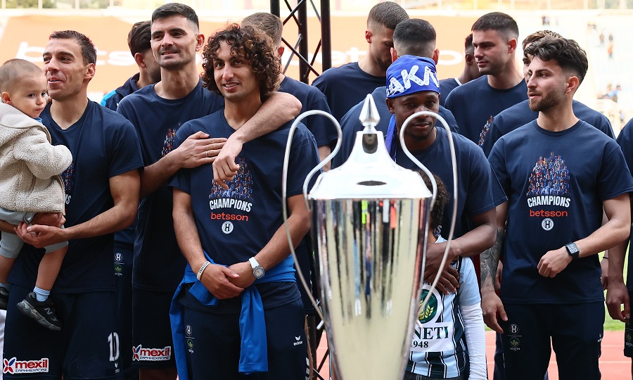 Ηρακλής: Σήκωσε την κούπα του πρωταθλητή και επιστρέφει εκεί που ανήκει