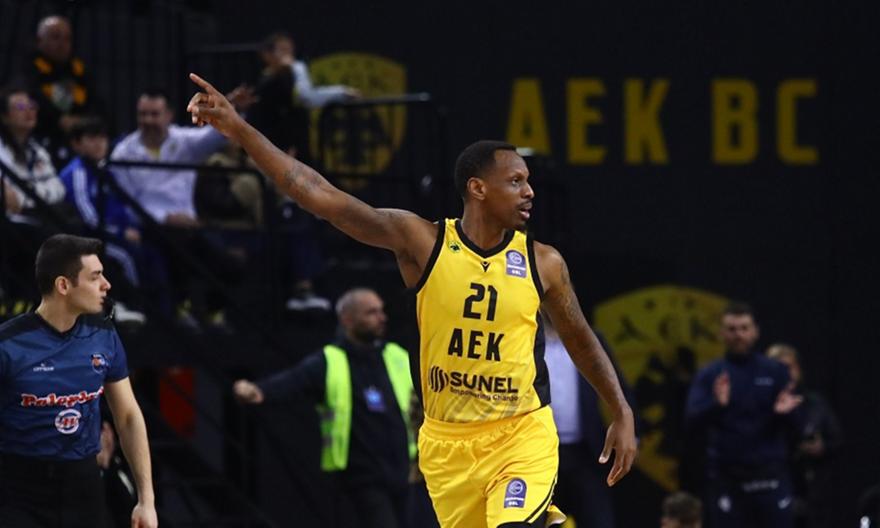 ΑΕΚ: MVP της 22ης αγωνιστικής στη Stoiximan GBL ο Νάναλι