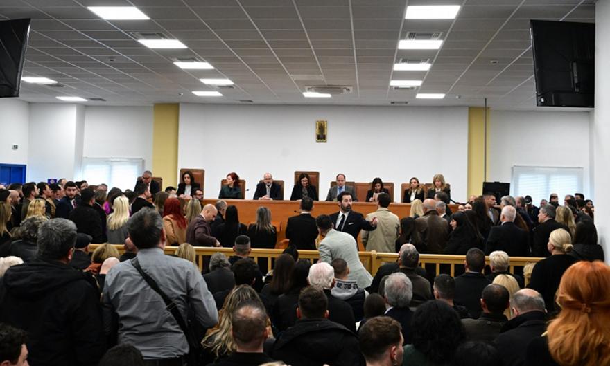 Δίκη Τεμπών: Διακόπηκε για 1η Απριλίου η διαδικασία - Διαρκής ένταση μεταξύ έδρας και συνηγόρων