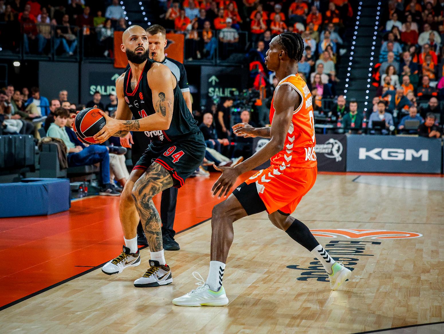 Βαλένθια-Ολυμπιακός 85-84