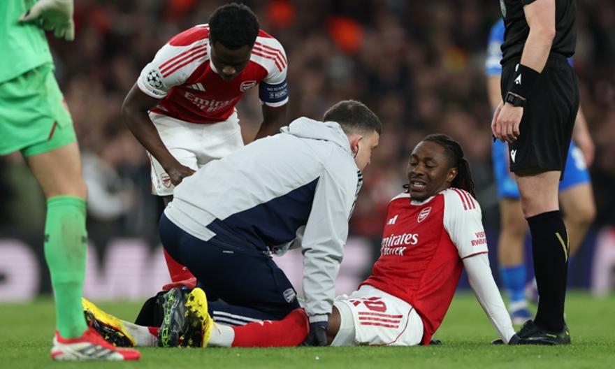 Άρσεναλ: Νοκ άουτ για έναν μήνα ο Έζε