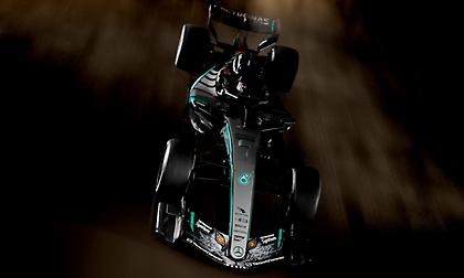 Το εντυπωσιακό εικαστικό στην εμπρός αεροτομή της Mercedes για τον αγώνα της Σουζούκα