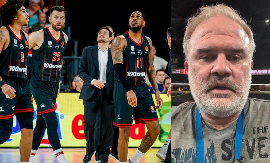 Ζέρβας από Βαλένθια: «Ένα σουτ και απροσεξία στοίχισαν στον Ολυμπιακό – Ξεγέλασε τους διαιτητές ο Μοντέρο»