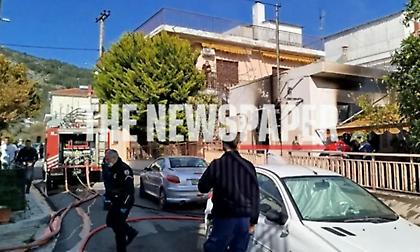 Tραγωδία στον Βόλο: Δύο νεκρές γυναίκες μετά από έκρηξη σε σπίτι