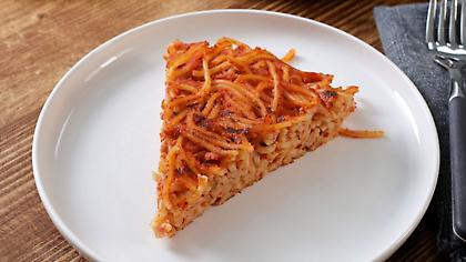 Ομελέτα με ζυμαρικά που περίσσεψαν