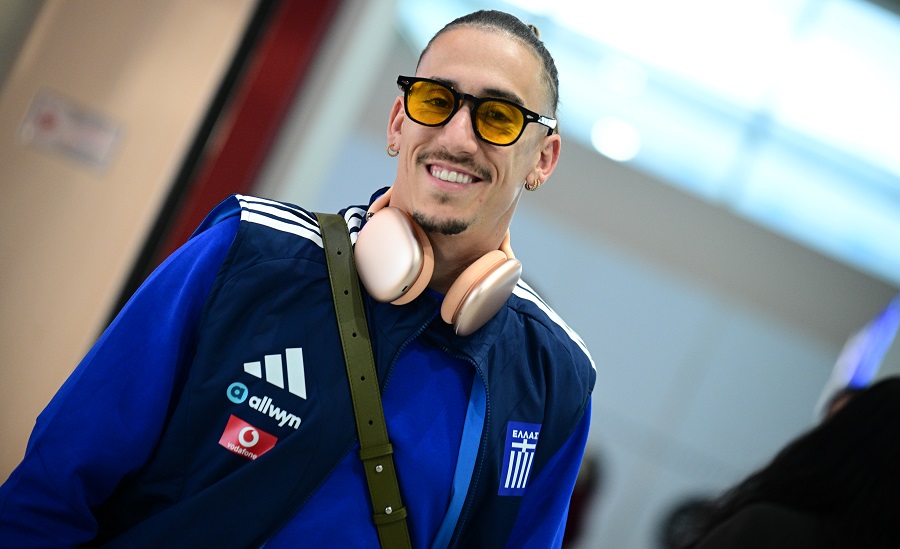 Εθνική: Κλικ από την αναχώρηση της Ελλάδας για την Ουγγαρία