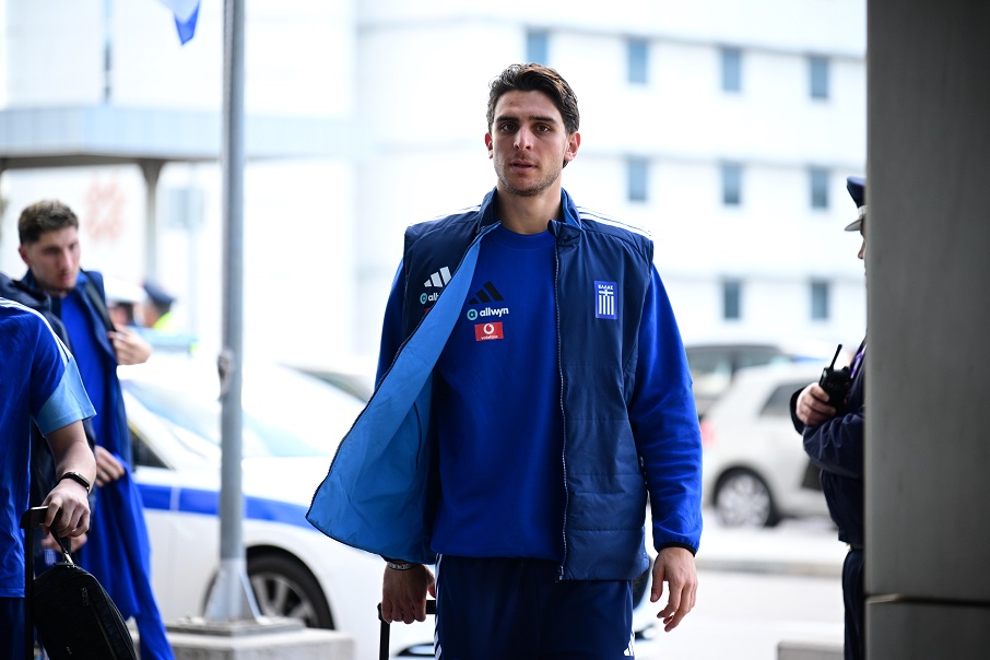 Εθνική: Κλικ από την αναχώρηση της Ελλάδας για την Ουγγαρία