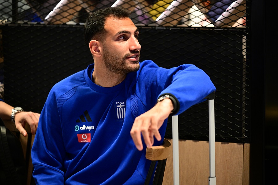 Εθνική: Κλικ από την αναχώρηση της Ελλάδας για την Ουγγαρία