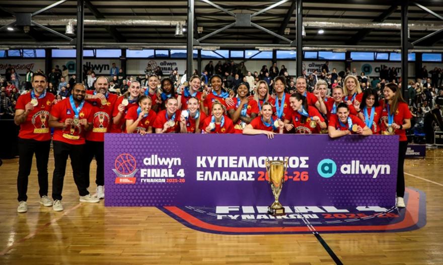 Παράσταση για έναν ρόλο από τον Αθηναϊκό, σάρωσε τον Πρωτέα και σήκωσε για 4η φορά το Κύπελλο!