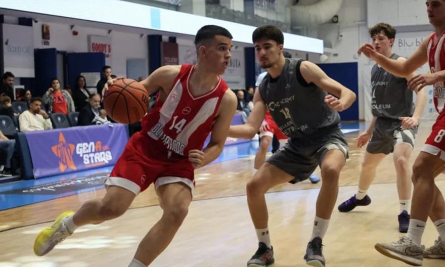 Χριστοδούλου και Σπανούλης οδήγησαν τον Ολυμπιακό στην κατάκτηση του Gen A Stars U16!