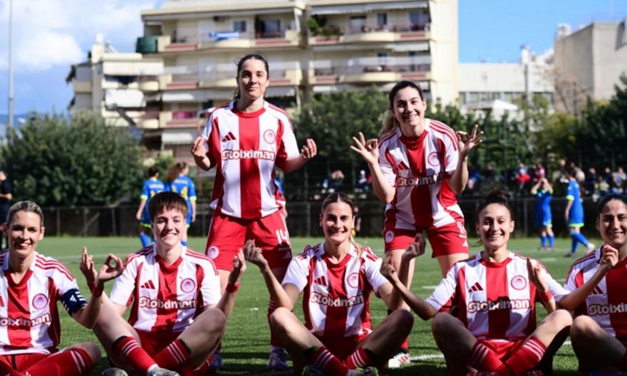 Συνέτριψε την Ελπίδα Τρίπολης με 11-0 και έφτασε τα 127 τέρματα στη σεζόν ο Ολυμπιακός!