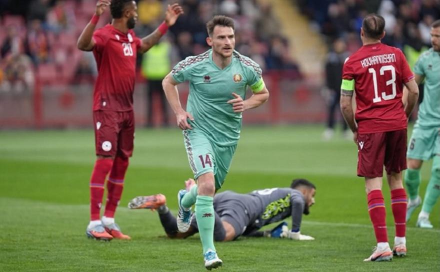 Φιλική νίκη στο Γερεβάν με γκολ του Γιαμπλόνσκι με τη Λευκορωσία