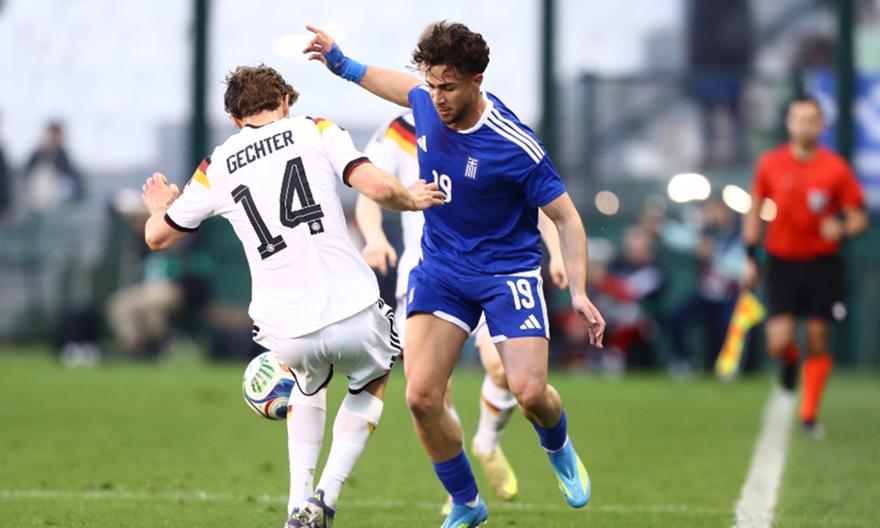 Ηττήθηκε από τη Γερμανία, αλλά συνεχίζει τη μάχη της για πρόκριση στο Euro K21 η Εθνική Ελπίδων