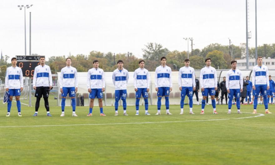 Έλαμψε ο Μύθου με δύο γκολ στην ισοπαλία της Εθνικής Νέων με τη Σουηδία