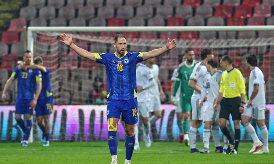 Μια από τα ίδια για την Ιταλία, νέο σοκ στα πέναλτι από τη Βοσνία και τρίτο σερί χαμένο Μουντιάλ!