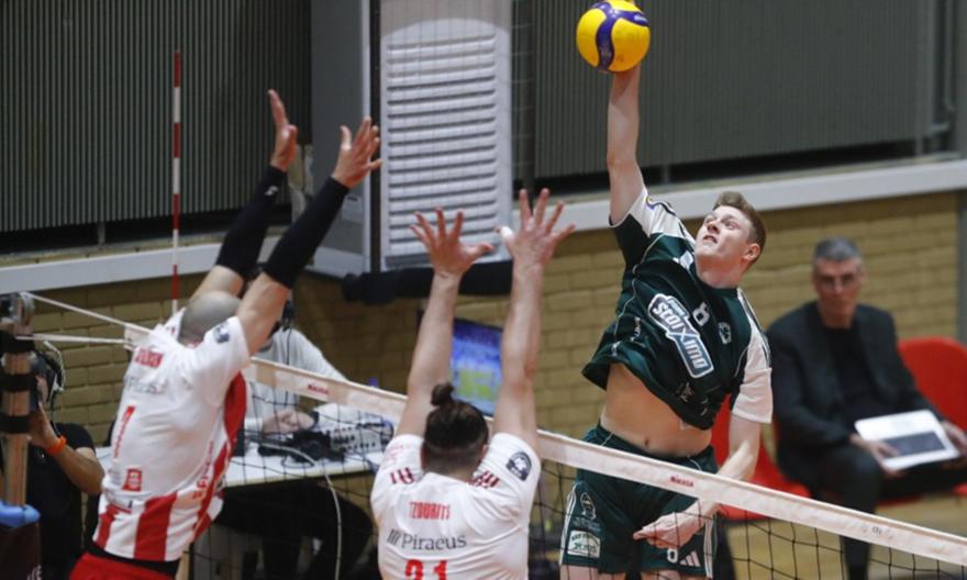 Στις 18:00 αντί για τις 20:00 την Πέμπτη ο τρίτος ημιτελικός της Volley League ανάμεσα σε Παναθηναϊκό και Ολυμπιακό