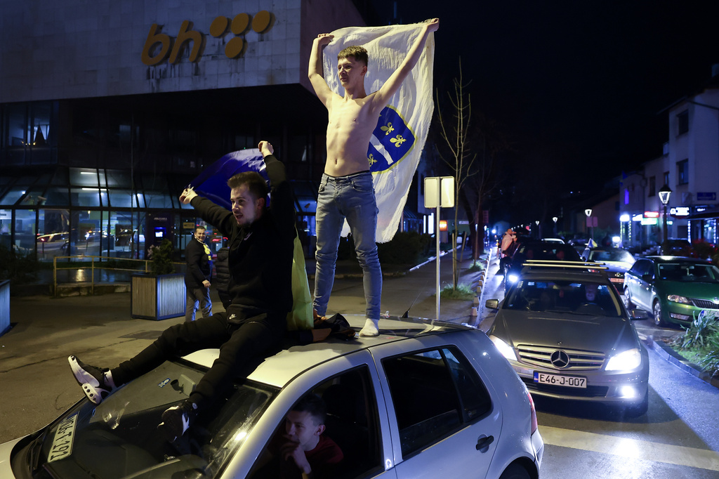 Βοσνία: Ασύλληπτοι πανηγυρισμοί μετά την πρόκριση επί της Ιταλίας