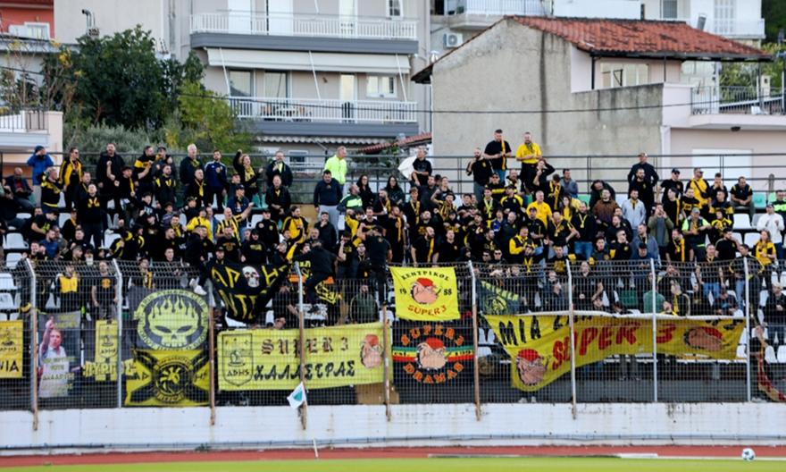 Με κόσμο στη Λιβαδειά ο Άρης για την πρεμιέρα των playoffs