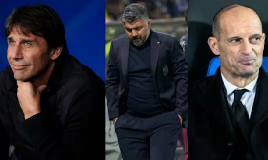 Τέλος ο Γκατούζο από την Ιταλία – Στο προσκήνιο Κόντε και Αλέγκρι για τον πάγκο