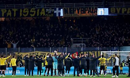 Με κόσμο η τελευταία προπόνηση της ΑΕΚ πριν τον Ολυμπιακό!