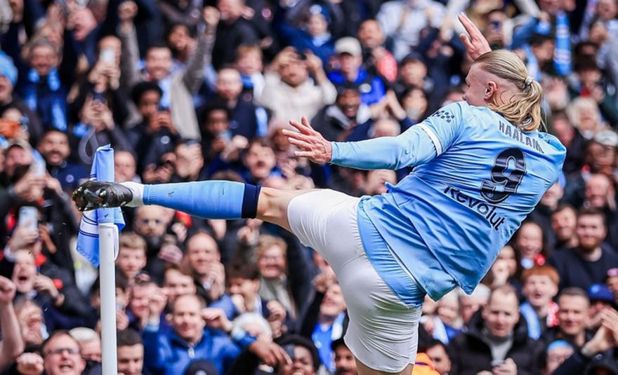 Παράσταση για έναν… Χάαλαντ, διασυρμός της Λίβερπουλ και πρόκριση της Σίτι στους «4»!