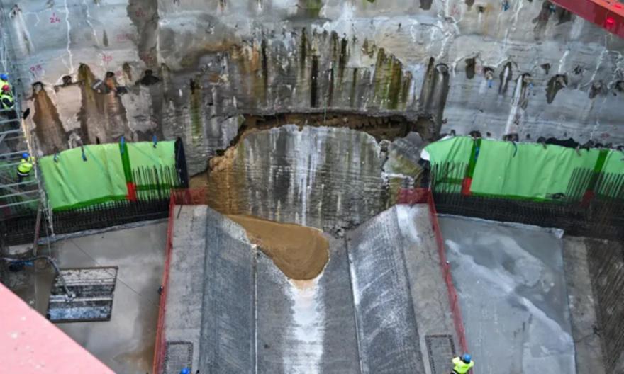 Προς τον Σταθμό Δικαστήρια ο «μετροπόντικας» της γραμμής 4 - Πέρασε την Κυψέλη