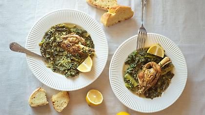 Κατσικάκι φρικασέ βήμα - βήμα