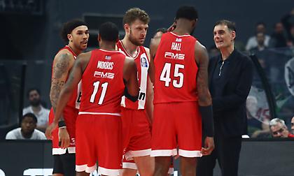 Με ενδεκάδα κόντρα στη Μύκονο ο Ολυμπιακός: Εκτός Φουρνιέ, Τζόουνς και Ντόρσεϊ