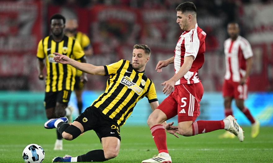 Το ντέρμπι κορυφής στην πρεμιέρα των playoffs: Ολυμπιακός-ΑΕΚ 0-1