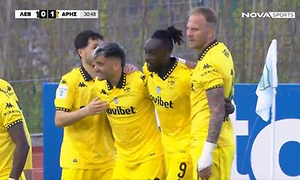 Σκόραρε δύο γκολ ο Γκαρέ, μέτρησε το ένα για το προβάδισμα του Άρη στη Βοιωτία