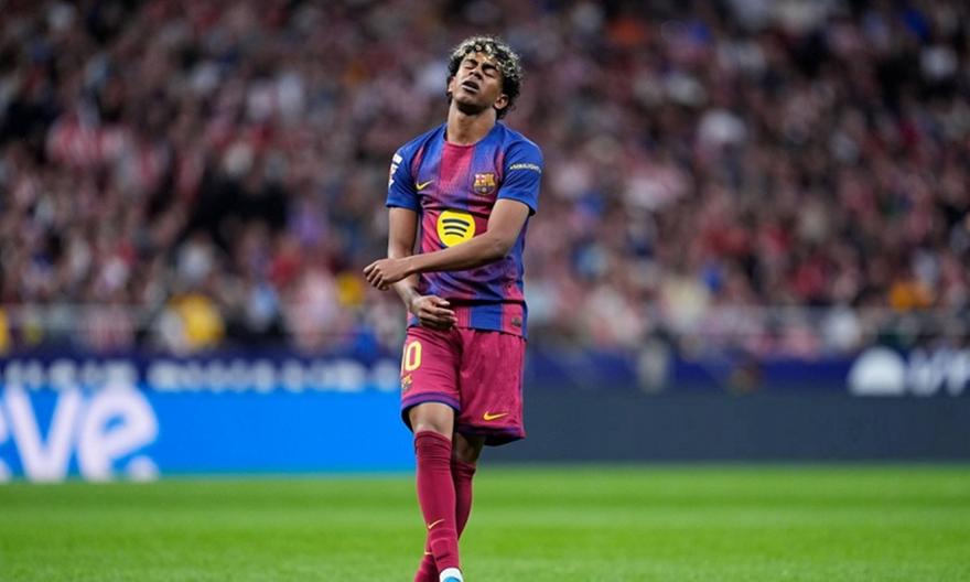 Ο Γιαμάλ δεν πανηγύρισε το γκολ νίκης της Μπαρτσελόνα με Ατλέτικο και έφυγε με νεύρα για τα αποδυτήρια