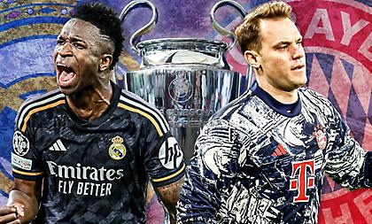 Champions League: Tιτανομαχία Ρεάλ Μαδρίτης και Μπάγερν στο «Μπερναμπέου», δύσκολη δοκιμασία στη Λισαβόνα για Άρσεναλ!