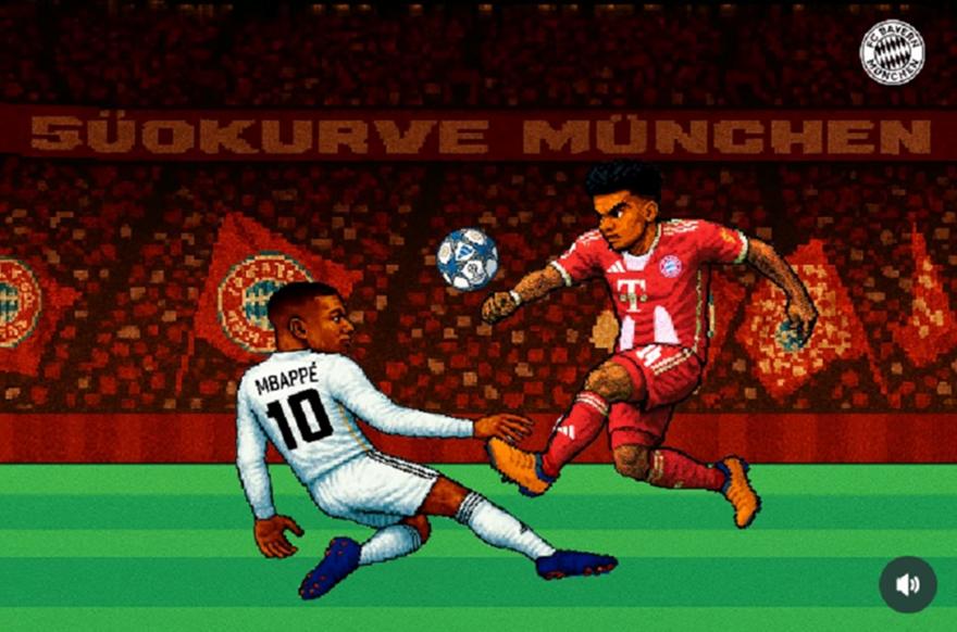 Σαν παλιό video game: Το εντυπωσιακό promo της Μπάγερν για το ματς με Ρεάλ