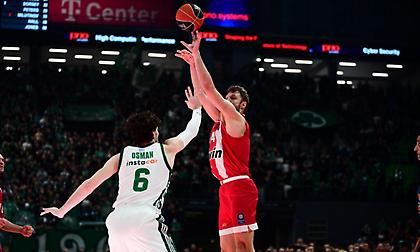 Euroleague: Φαβορί για την πρωτιά ο Ολυμπιακό με νίκη επί της Ρεάλ, σκληρή μάχη στο Μπαρτσελόνα Παναθηναϊκός
