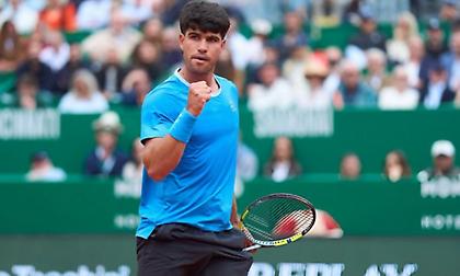 Άνετες προκρίσεις στους «16» του Monte-Carlo Masters για Αλκαράθ και Σίνερ