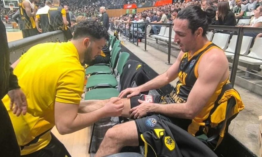 Ανησυχία στην ΑΕΚ με τους τραυματισμούς των Κατσίβελη και Χαραλαμπόπουλου