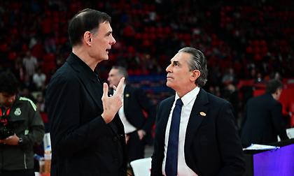 Σκαριόλο: «Ο Ολυμπιακός απέδειξε γιατί είναι στην 1η θέση, ελπίζω να τον αντιμετωπίσουμε ξανά»