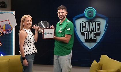 O Θανάσης Πρωτοψάλτης στο Allwyn Game Time: «Το Κύπελλο ήταν μόνο η αρχή για τον Παναθηναϊκό»