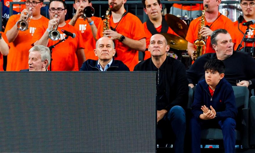 Στο πλευρό του Ολυμπιακού στη Σόφια οι Γιώργος και Παναγιώτης Αγγελόπουλος