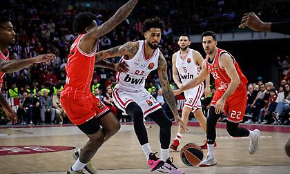 Βαθμολογία Ευρωλίγκας: Αγκαλιά με την πρωτιά μετά τη νίκη επί της Χάποελ ο Ολυμπιακός!