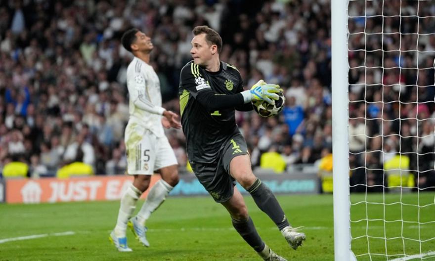 Ο Νόιερ MVP των πρώτων προημιτελικών του Champions League