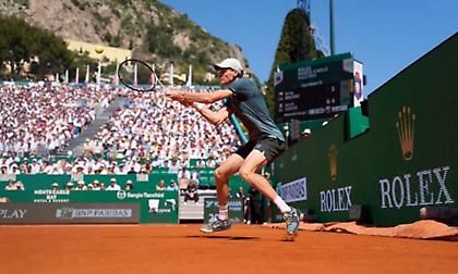 Τέλος στο ιστορικό σερί του Σίνερ παρά την πρόκριση στους «8» του Monte-Carlo Masters