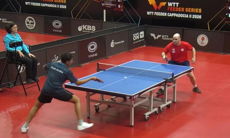 Mε «3 στα 3» πέρασε ο Σγουρόπουλος στο ταμπλό του τουρκικού WTT Feeder