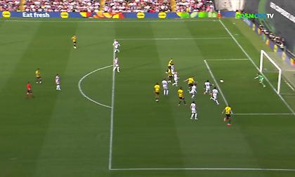 Και όμως δεν μπήκε: Τεράστια διπλή ευκαιρία της ΑΕΚ με δοκάρι του Βάργκα και σουτ του Κοϊτά στα σώματα!