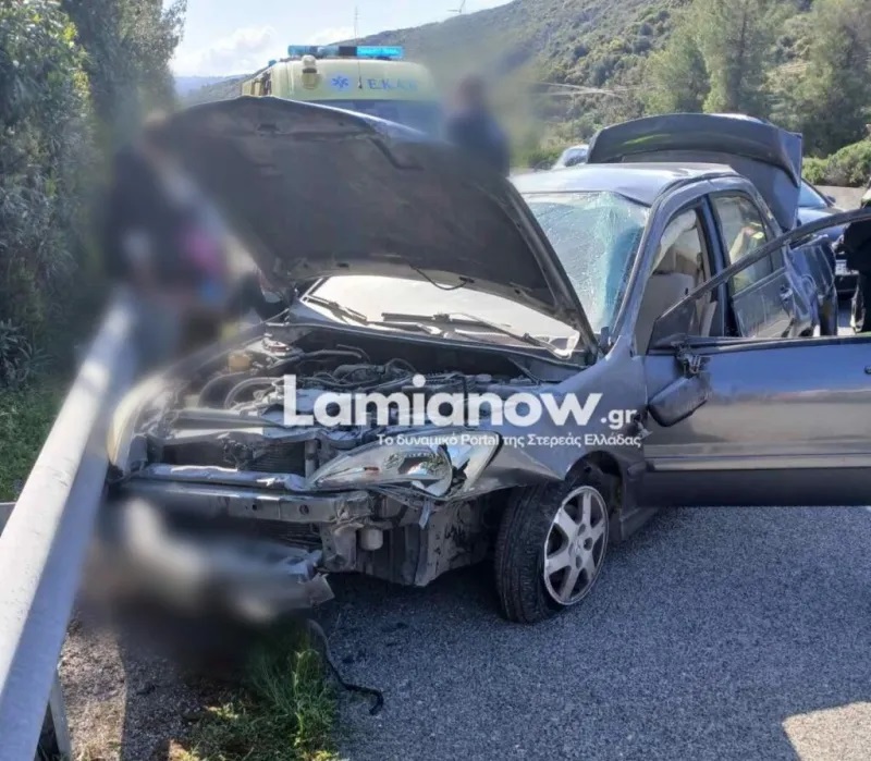 Τροχαίο στην Αθηνών - Λαμίας κατά την πασχαλινή έξοδο