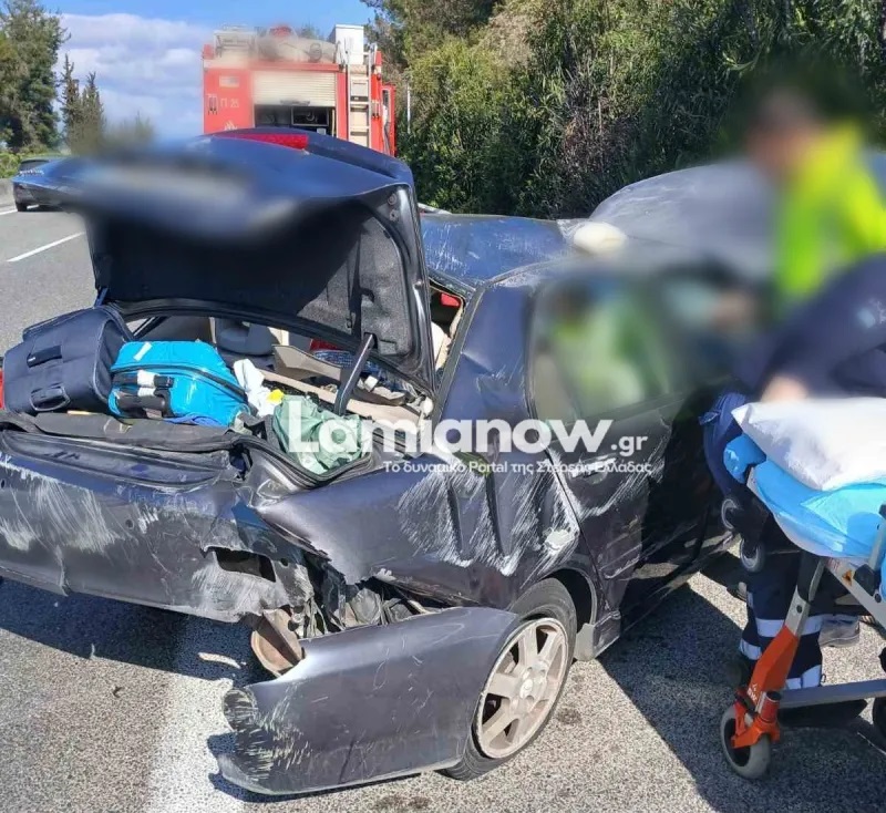 Τροχαίο στην Αθηνών - Λαμίας κατά την πασχαλινή έξοδο